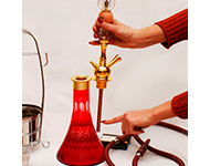 Сколько воды наливать в кальян?