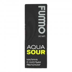 Жидкость Fummo Aqua Sour - Малина с кислым яблоком 30мл 20мг