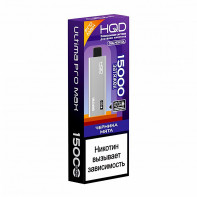 Электронная сигарета HQD ULTIMA PRO MAX 15000 - Черника Мята