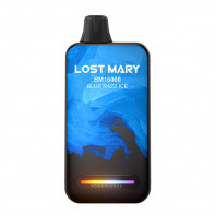 Электронная сигарета  LOST MARY BM 16000 - Blue Razz Ice (Голубика Малина Лед)