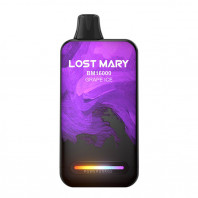 Электронная сигарета  LOST MARY BM 16000 - Grape Ice (Виноградный лед)