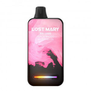Электронная сигарета  LOST MARY BM 16000 - Mango Peach Watermelon (Персик Манго Арбуз)