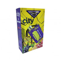 Электронная сигарета CITY 8000 - Black Currant Lemon (Черная смородина лимон гранат)