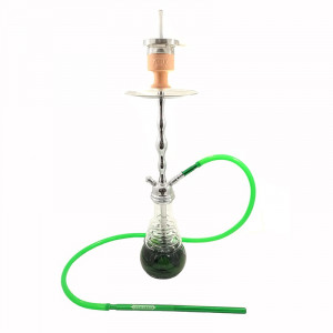 Кальян AMY Deluxe - 630-01 Chrome Green (Glorious)  (Полный комплект)