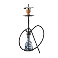 Кальян AMY Deluxe - 043 Black Black (Luxus Shisha)  (Полный комплект)
