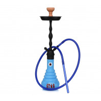 Кальян AMY Deluxe - 4 Stars 630 Blue  (Полный комплект)