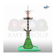 Кальян AMY Deluxe - 4 Stars 460 Black Green  (Полный комплект)