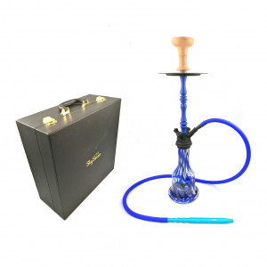 Кальян SkySeven - A022 Blue   (Полный комплект в кейсе)