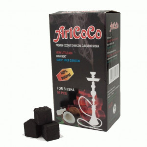 Кокосовый уголь для кальяна — ArtCoCo 96 шт