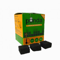 Кокосовый уголь для кальяна - Panda 54 шт (flat)