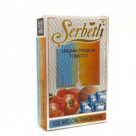Табак для кальяна Serbetli АКЦИЗ - Ice Melon Tangerine (Лед дыня мандарин) 50г