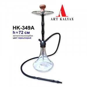 Кальян Seven Star - HK-349A клик Стеклокарбон Черный  (Полный комплект)