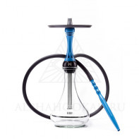 Кальян Alpha Hookah - X BLUE MATE  (Комплект с колбой)
