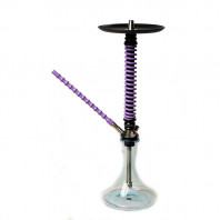 Кальян Mamay Custom - Coilovers Черный Сиреневый  (Без колбы)