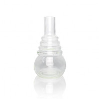 Колба для кальяна ремонтная KM прозрачная 50мм