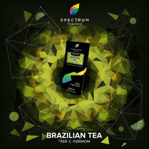 Табак для кальяна Spectrum HARD Line 25г - Brazilian tea (Чай с лаймом) 25г