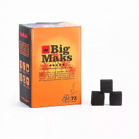 Кокосовый уголь для кальяна Big Maks 72шт (под калауд)