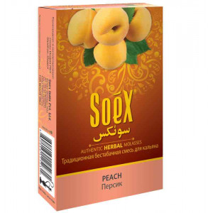 Бестабачная смесь для кальяна Soex - Peach (Персик) 50г