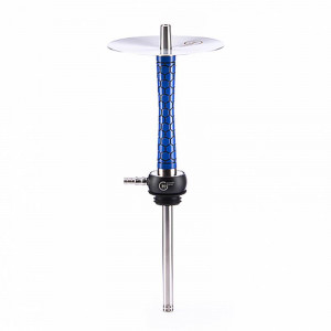 Кальян Geometry Hookah - Little Bro Honeycomb Gloss blue  (Без колбы)