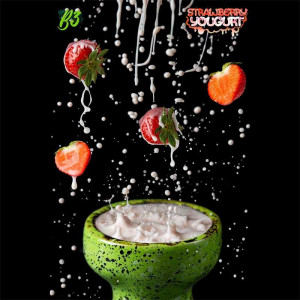 Табак для кальяна B3 - Strawberry Yoghurt (Клубничный йогурт) 50г