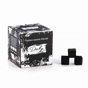 Кокосовый уголь для кальяна Daly 64 шт