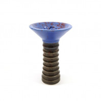 Чаша для кальяна Cosmo Bowl - Alien Сине-черная