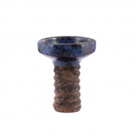 Чаша для кальяна Thor Bowls Bolt Сине-черная Прямоток