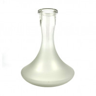 Колба для кальяна Классика - Полуматовая Белая 28см (Craft)