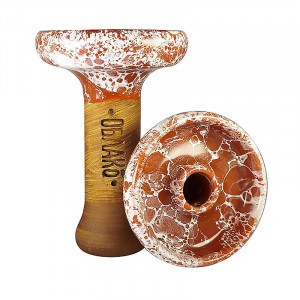 Чаша для кальяна Облако - Phunnel L Glaze Top Кирпично Белая