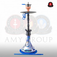 Кальян AMY Deluxe - 059R PSM Blue (Zoom)  (Полный комплект)
