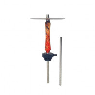 Кальян LS - EVO The Black Pearl - Красно черный  (Без колбы)