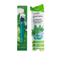 Электронная сигарета HQD SUPER - Ice Mint (Ледяная мята) 600