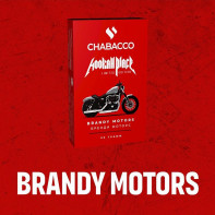 Смесь для кальяна Chabacco MEDIUM - LE Brandy Motors (Бренди ваниль шоколад) 50г