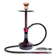 Кальян Seven Star- E-72S Black RED