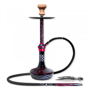 Кальян Seven Star- E-72S Black RED