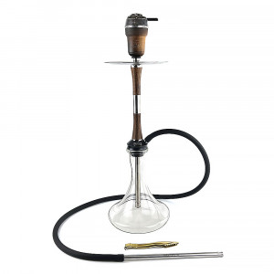 Кальян Shuttle - Wood (Nut) 63см (Полный комплект)