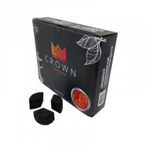 Кокосовый уголь для кальяна — Crown Kaloud Edition 72 шт