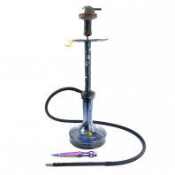 Кальян Seven Star - TH-21 - Bengala Blue 70см (полный комплект)