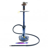 Кальян Seven Star - TH-20 - Embery Mono Blue 70см (полный комплект)