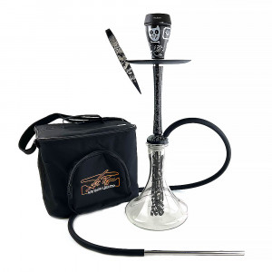 Кальян Izzy - Classic Tattoo Black #2 50см (полный комплект)