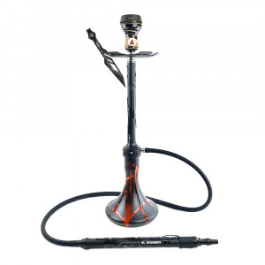 Кальян El Bomber - Sansara Cyber Black #2 70см (полный комплект)