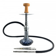 Кальян Seven Star - SM-130A Silver 42см (полный комплект)