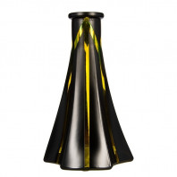 Колба для кальяна Пирамида Шедевр жёлто-чёрный