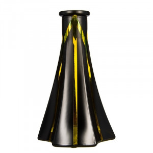 Колба для кальяна Пирамида Шедевр жёлто-чёрный