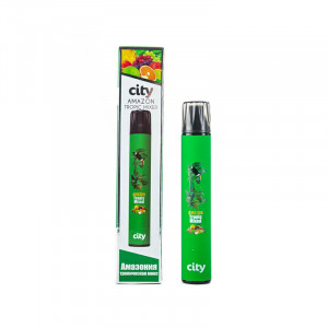 Электронная сигарета CITY 1000 Subway - Амазония (Тропический микс)