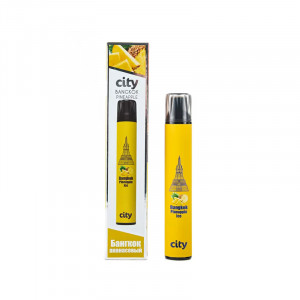 Электронная сигарета CITY 1000 Subway - Бангкок (Ананасовый лимонад)