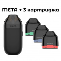 POD-система Plonq - Meta Lite Черный 1000мАч