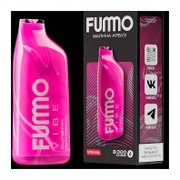 Электронная сигарета FUMMO Vibe 8000 - Малина Арбуз