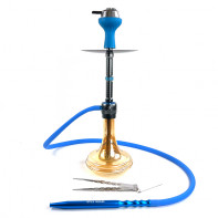 Кальян Seven Star - AM-613 Silver Blue (полный комплект)