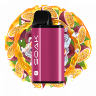 Электронная сигарета SOAK M 4000 - Fresh Passion Fruit (Свежая маракуйя)